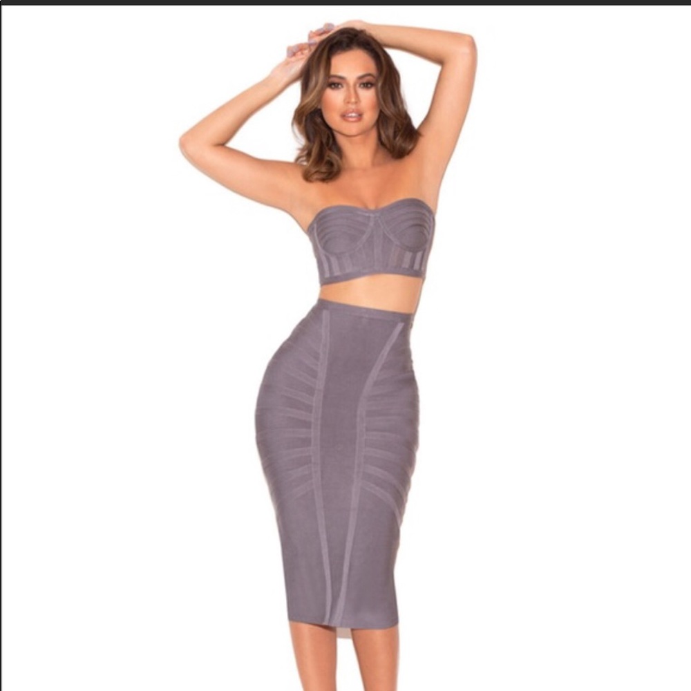House of CB 2 Piece Bustier Set